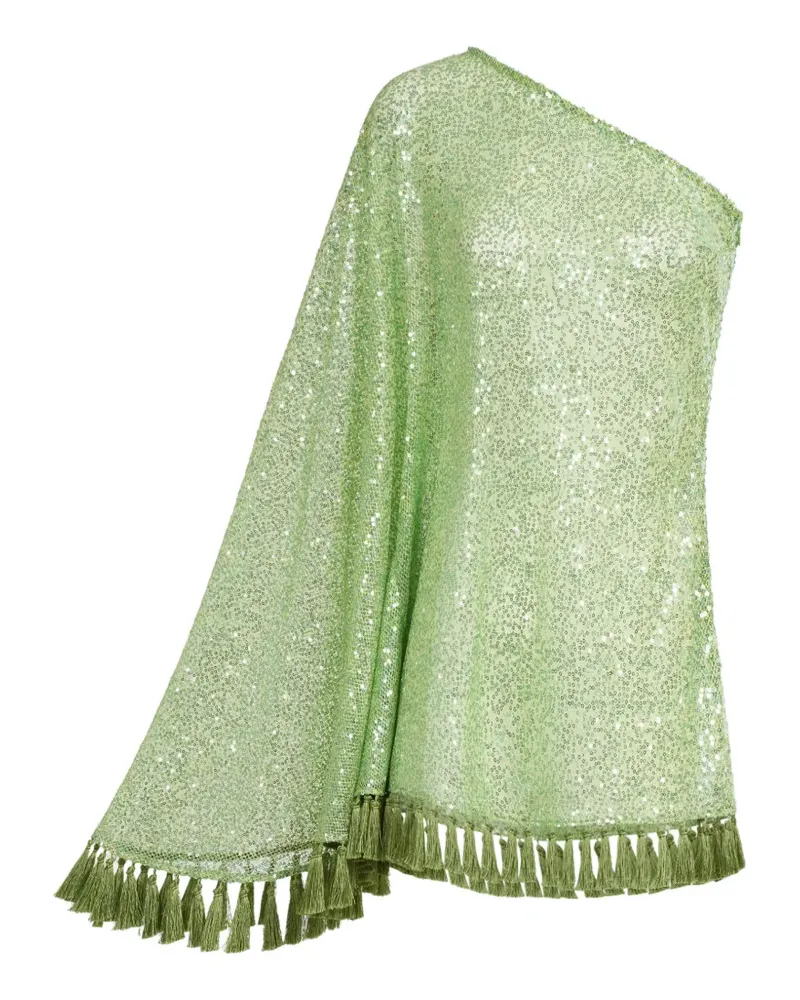 Taller Marmo Es Trenc One-Shoulder-Kleid - Grün Grün