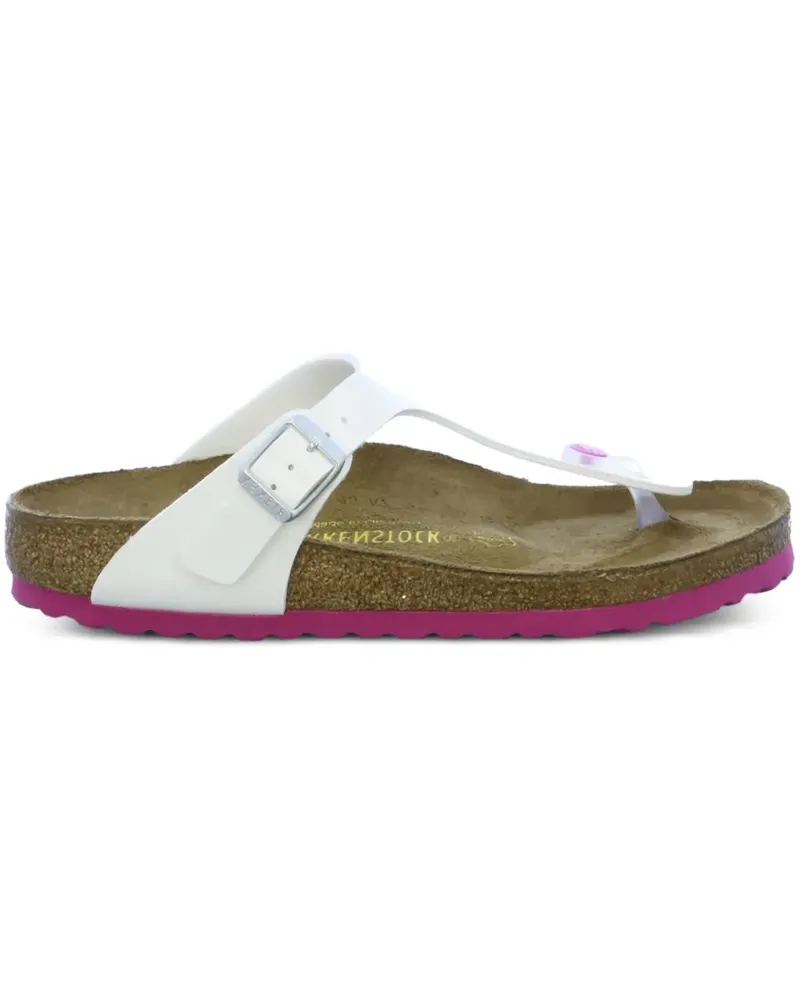 Birkenstock Gizeh White Sandalen - Weiß Weiß