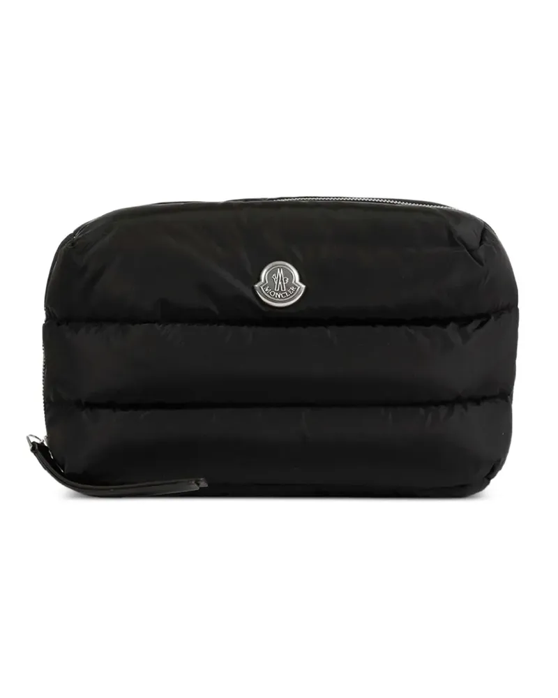 Moncler Caradoc quilted beauty case - Schwarz Schwarz