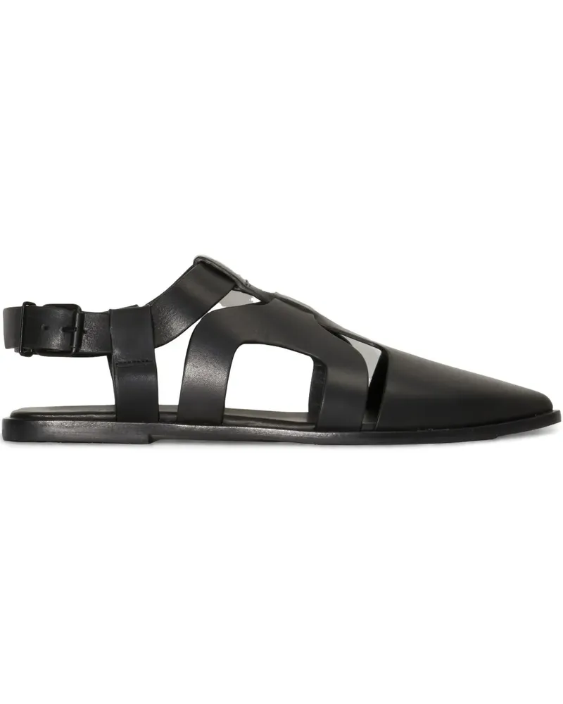 Osklen Tresse Sandalen - Schwarz Schwarz