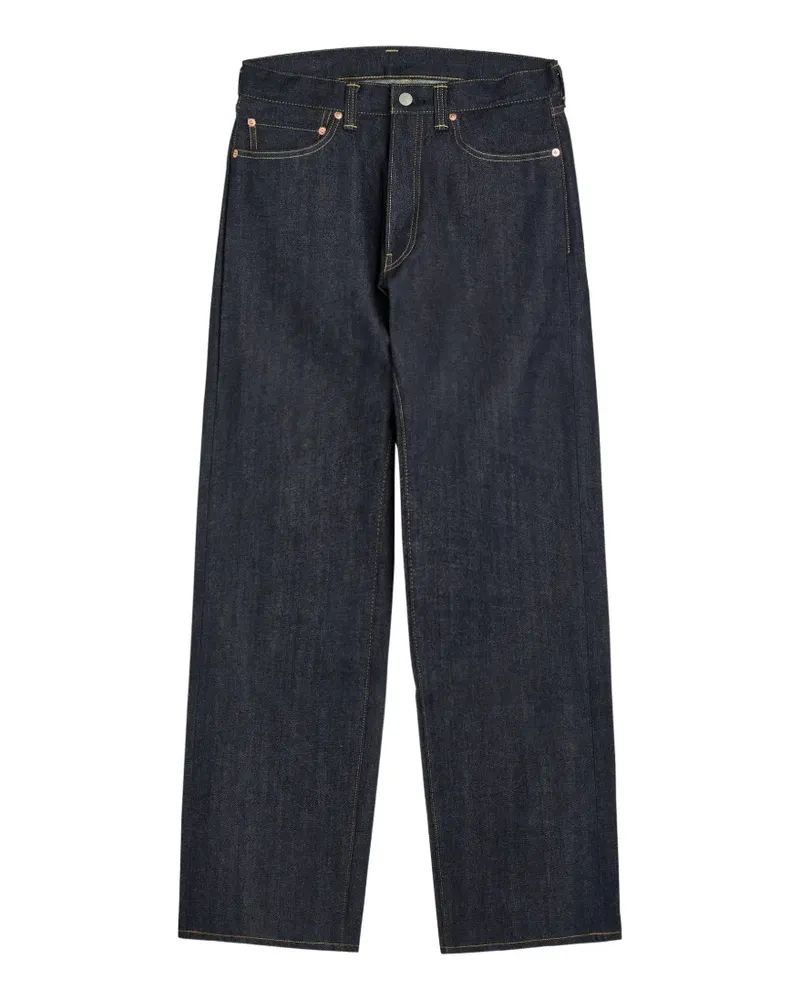 Blue Blue Japan contrast-stitch jeans - Blau Blau