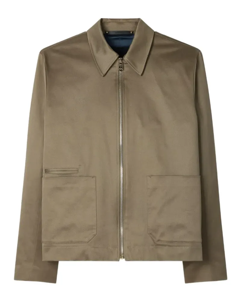 Paul Smith Weste mit Reißverschlusstaschen - Grün Grün