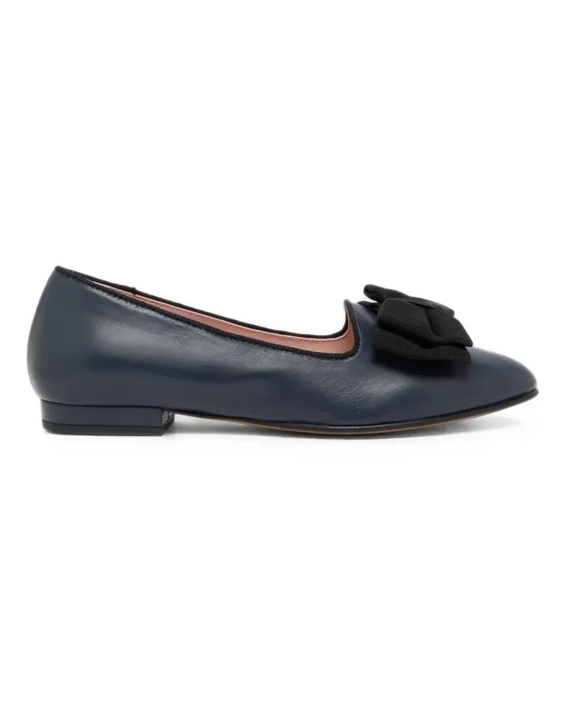 Carel Marquis Ballerinas mit Schleife - Blau Blau