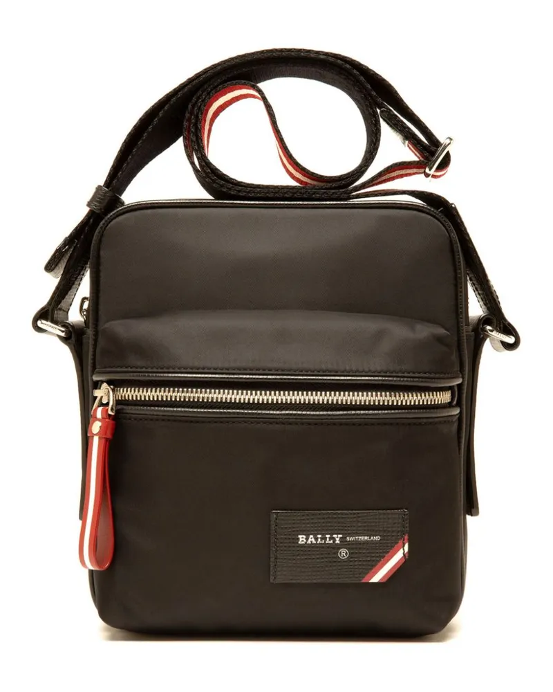 Bally Kuriertasche mit Logo - Schwarz Schwarz