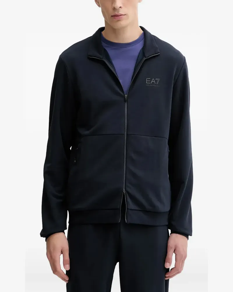 EA7 logo-detail drawstring tracksuit set (set of two) - Blau Blau