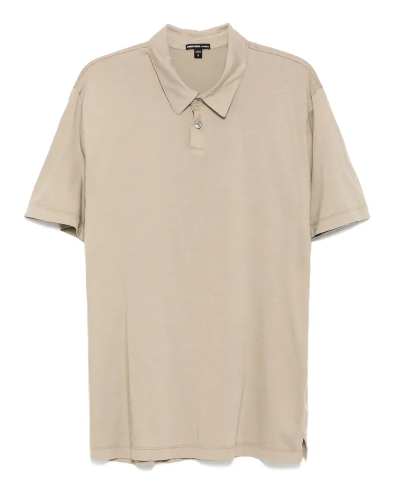 James Perse Brushed Lotus Poloshirt - Grau Grau