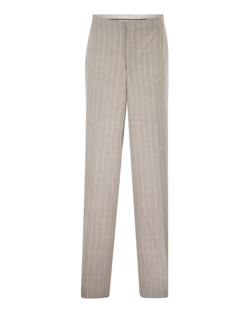 Tagliatore Adima pinstripe trousers - Nude Nude
