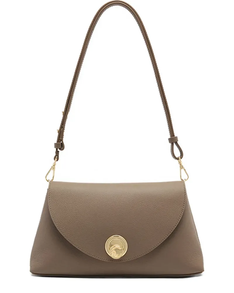 Coccinelle Mittelgroße Nikla Schultertasche - Braun Braun