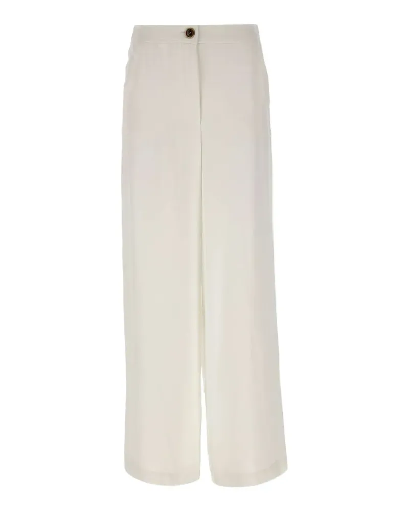 MARELLA wide-leg trousers - Weiß Weiß