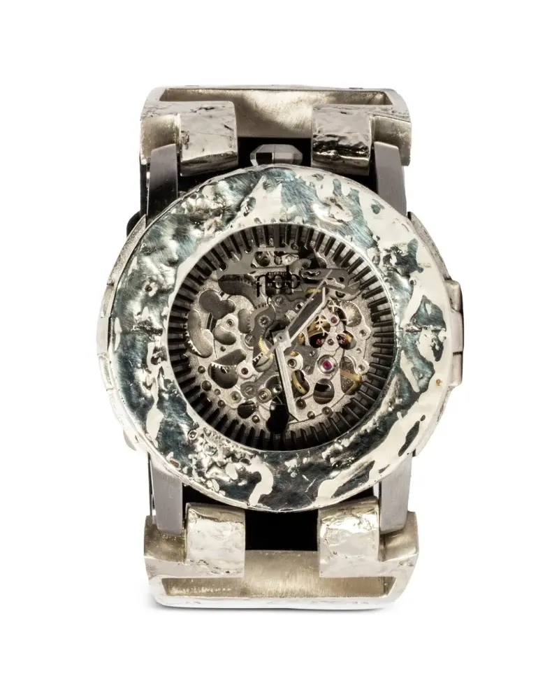 Parts Of Four P4—FOB Watch #90 41mm - Silber Silber