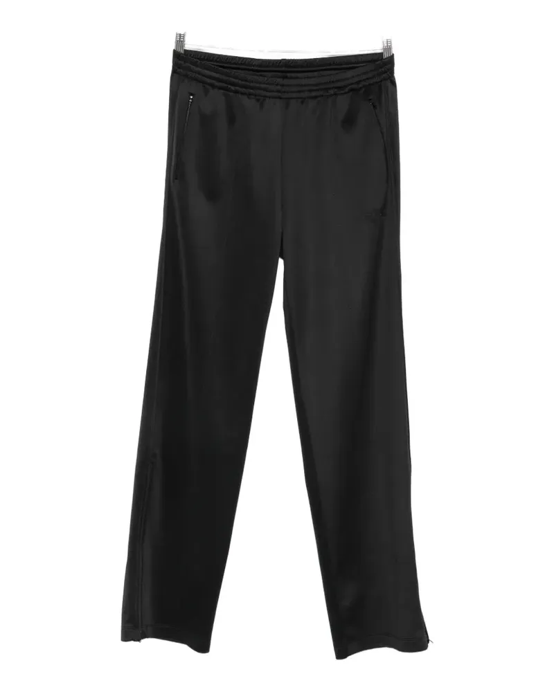 Maison Margiela elasticated-waistband zip-detail track pants - Schwarz Schwarz