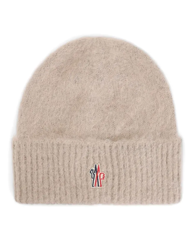 Moncler alpaca wool beanie - Braun Braun