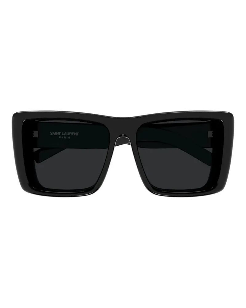 Saint Laurent SL 900 Howl square-frame sunglasses - Schwarz Schwarz