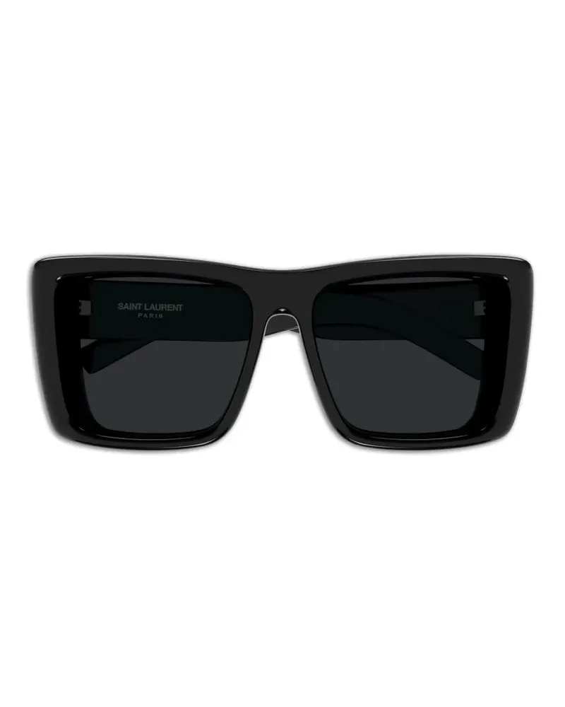 Saint Laurent SL 900 Howl square-frame sunglasses - Schwarz Schwarz