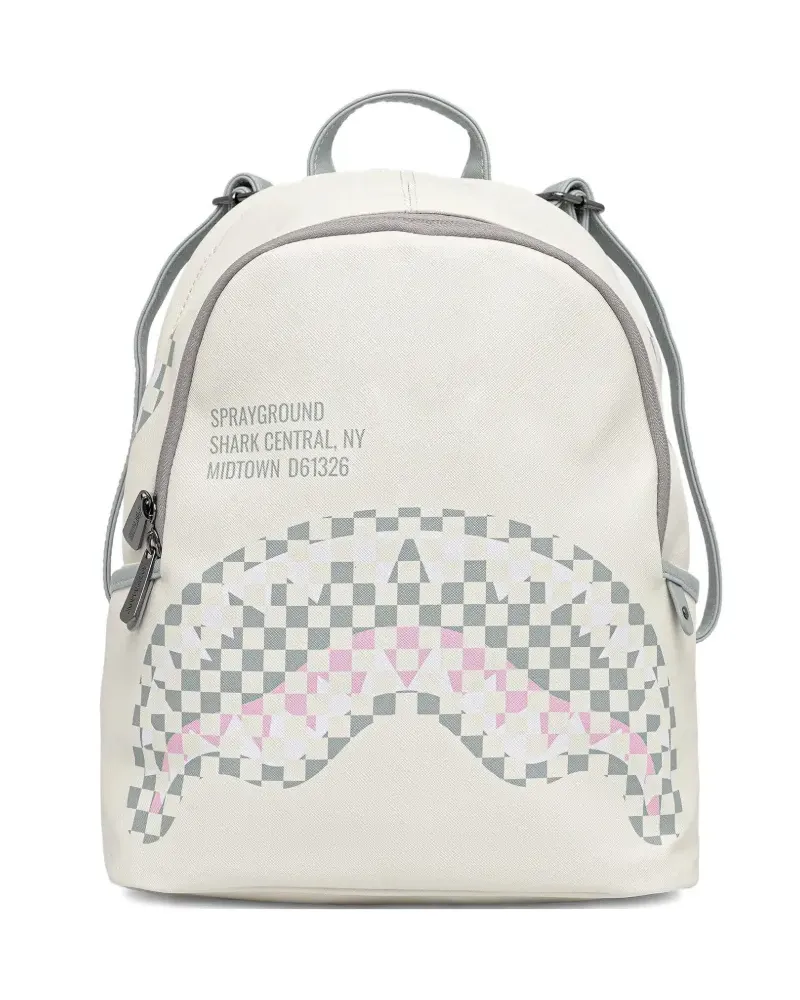 Sprayground Mittelgroßer Shark Central Dynamic Savage Rucksack - Nude Nude