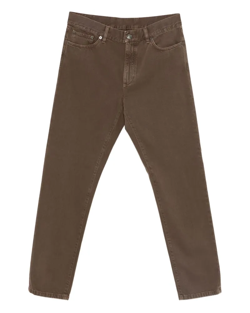 Ermenegildo Zegna Jeans mit geradem Bein - Braun Braun