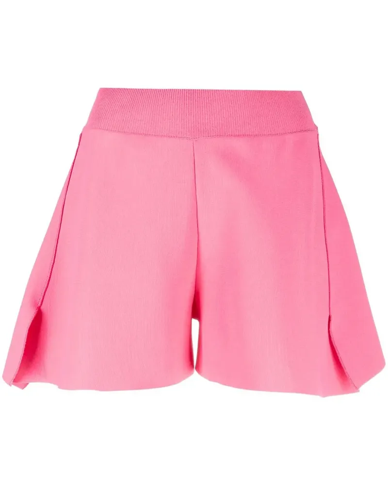 Stella McCartney Halbhohe Shorts - Rosa Rosa