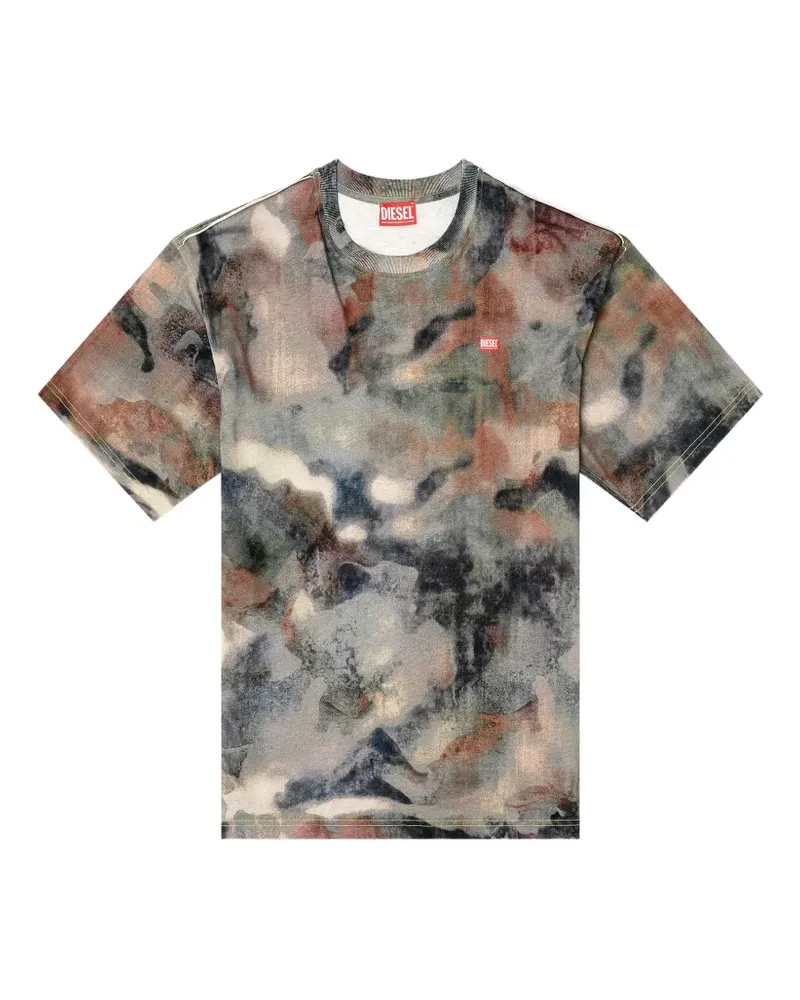 Diesel T-Boxt abstract-pattern T-shirt - Grau Grau