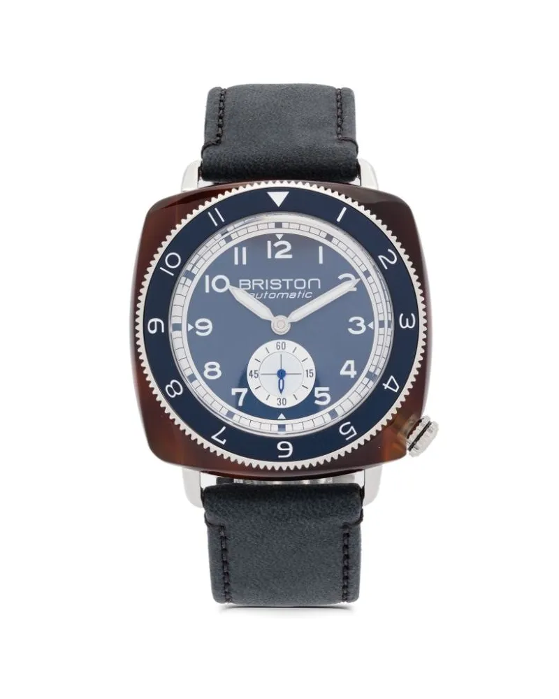 BRISTON Clubmaster Legend Small Second 39mm - Blau Blau