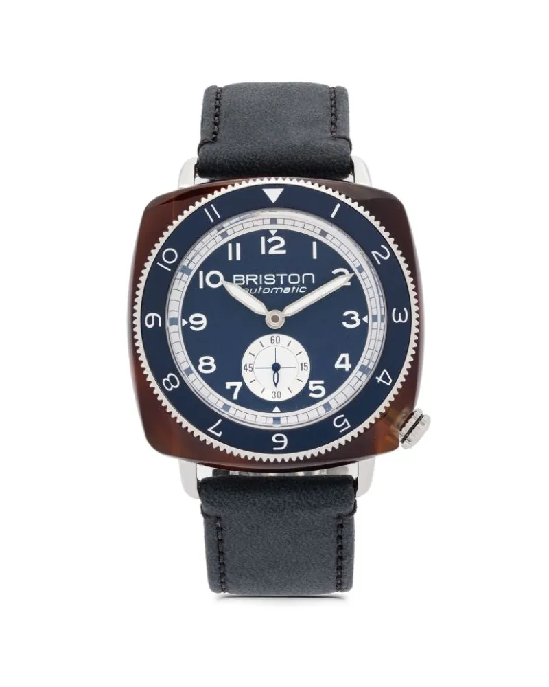 BRISTON Clubmaster Legend Small Second 39mm - Blau Blau