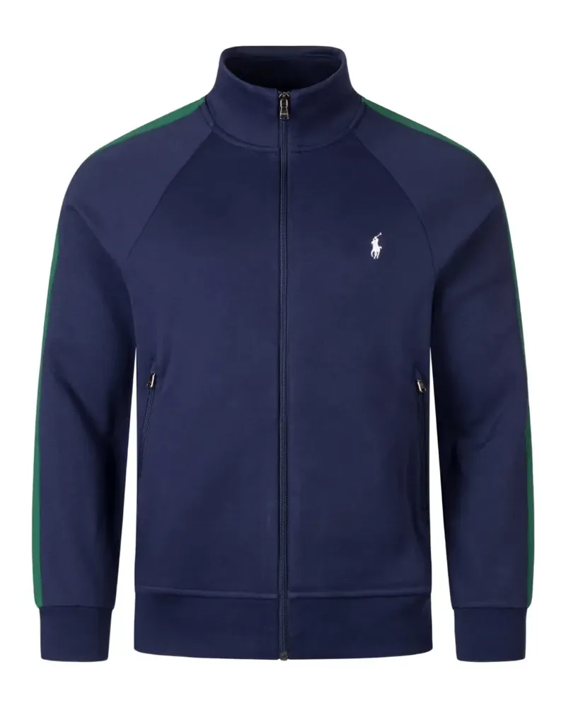 Ralph Lauren logo-embroidered track jacket - Blau Blau