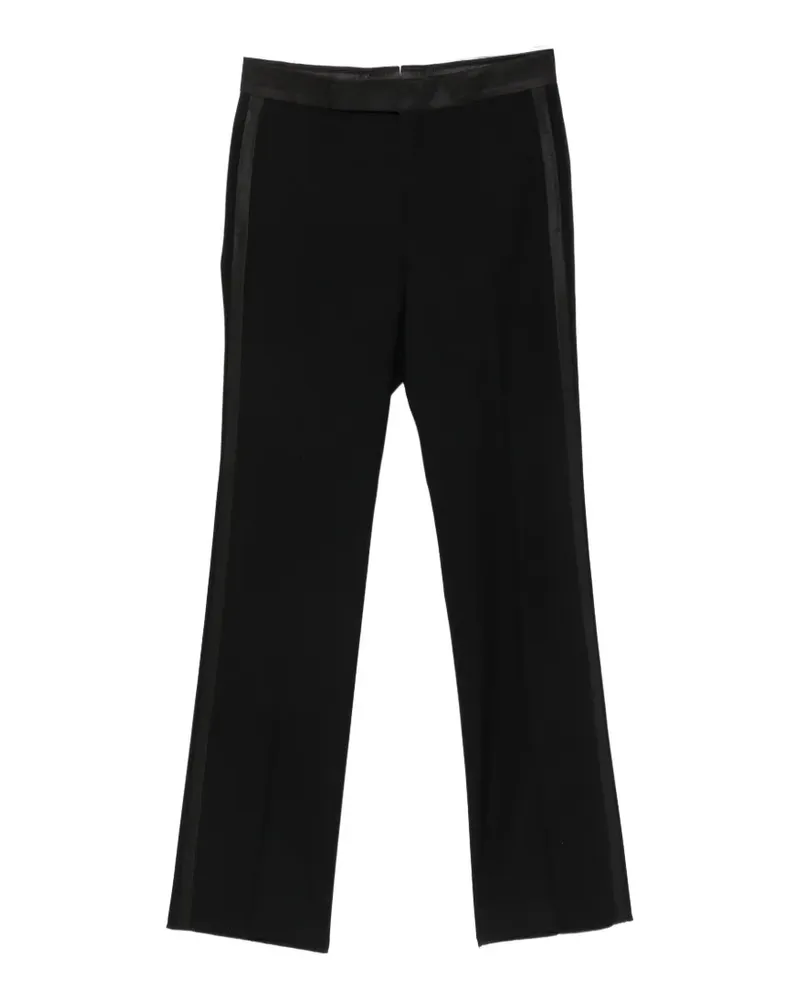 Tom Ford Klassische Hose mit Streifendetail - Schwarz Schwarz