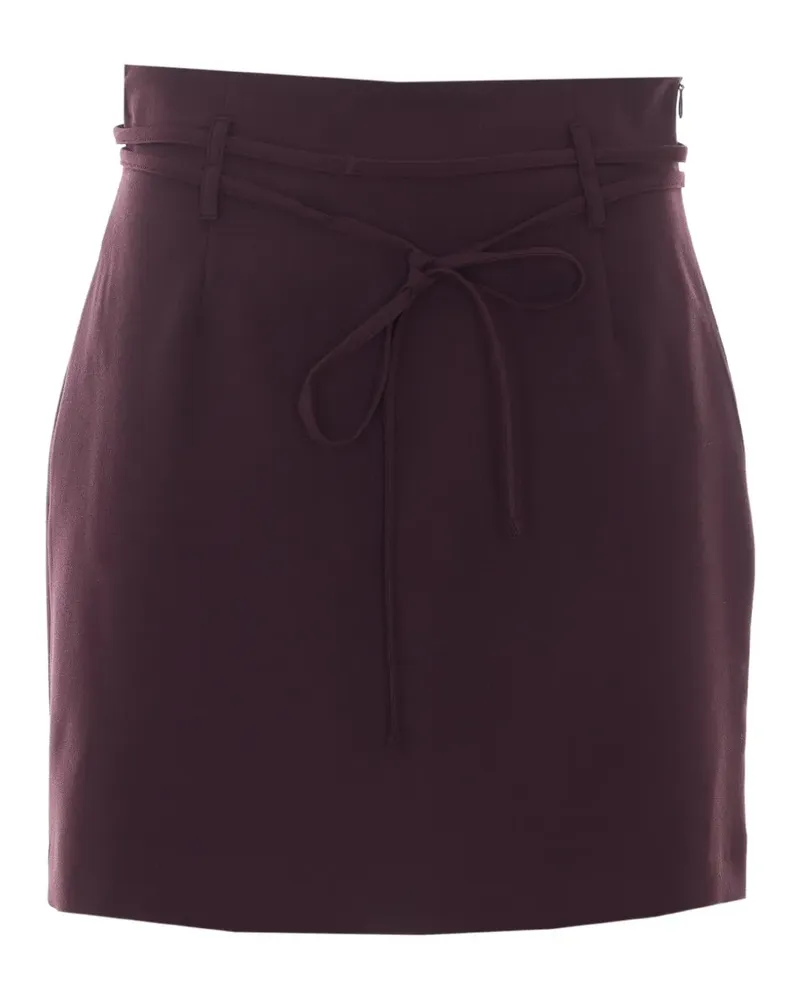 Twin-Set Minirock mit Gürtel - Violett Violett