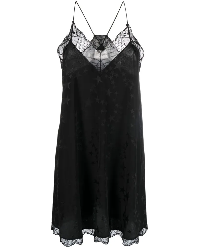 Zadig & Voltaire Ristyz Camisole-Kleid Schwarz