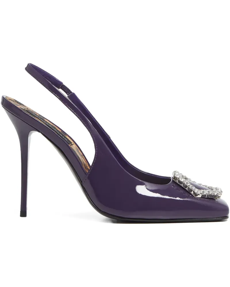 Philipp Plein 120mm Decollete heeled pumps - Violett Violett