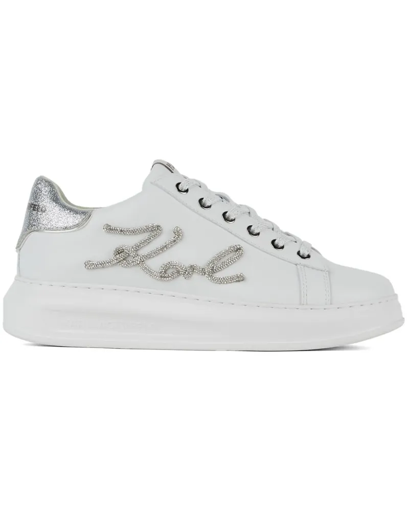 Karl Lagerfeld Kapri Sneakers - Weiß Weiß