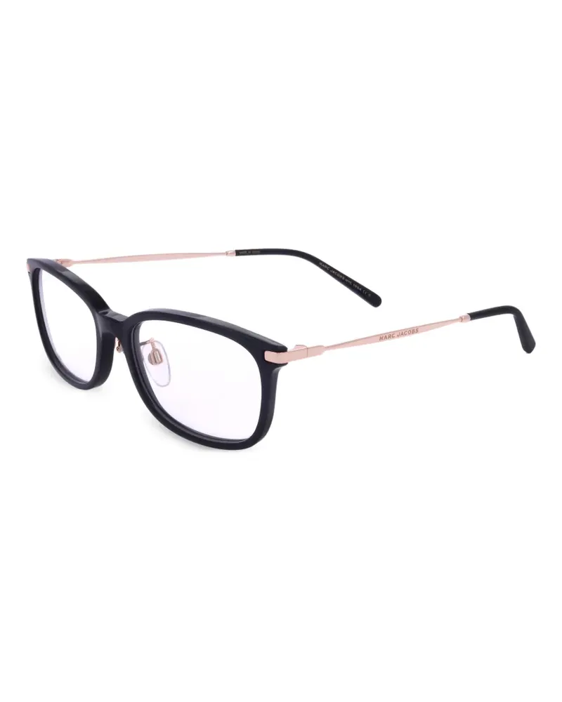 Marc Jacobs Brille mit eckigem Gestell - Schwarz Schwarz