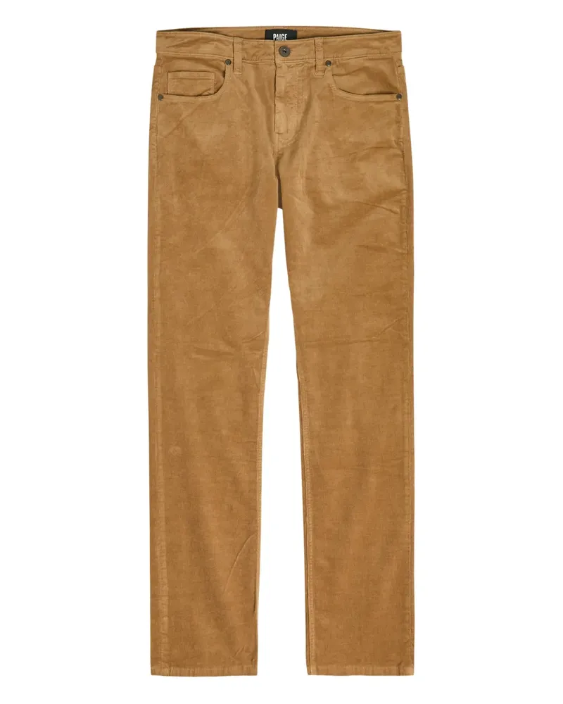 Paige Hose aus Cord - Braun Braun