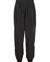 GCDS Jogginghose mit Logo-Print Schwarz