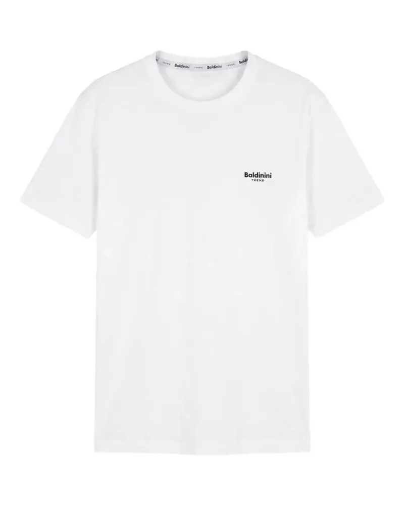 Baldinini logo-print cotton T-shirt - Weiß Weiß