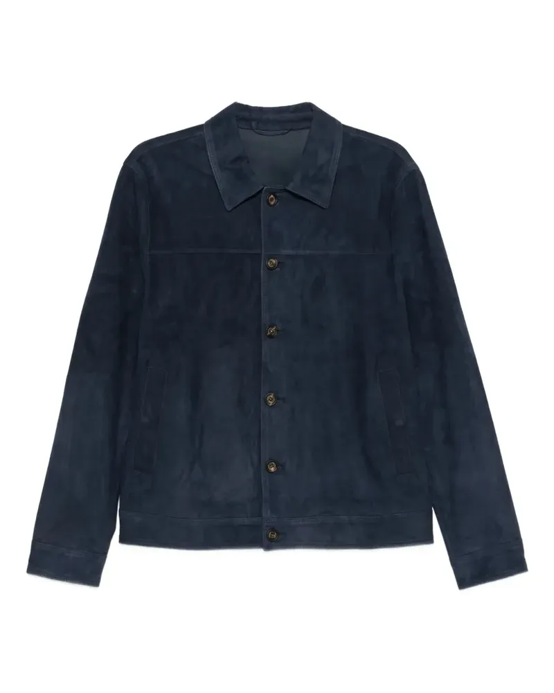 Eleventy buttoned jacket - Blau Blau
