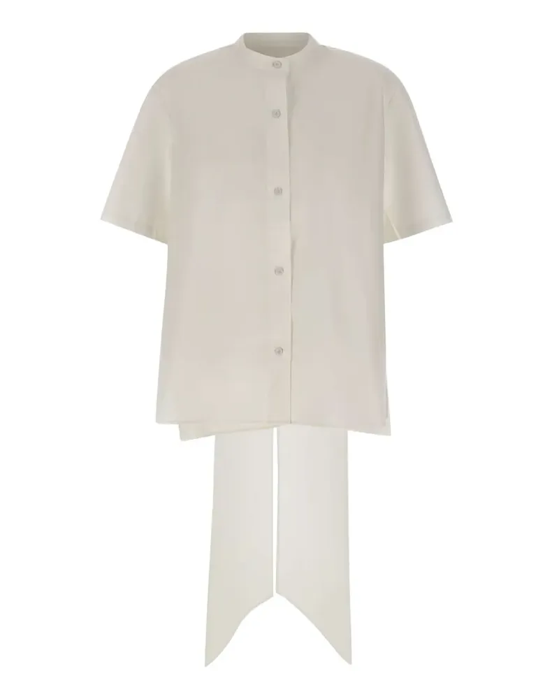 The Garment mandarin collar bands shirt - Weiß Weiß