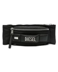 Diesel Gürteltasche mit Logo Schwarz