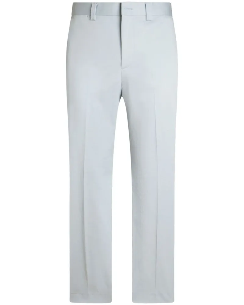 Etro Hose mit Bügelfalten - Blau Blau