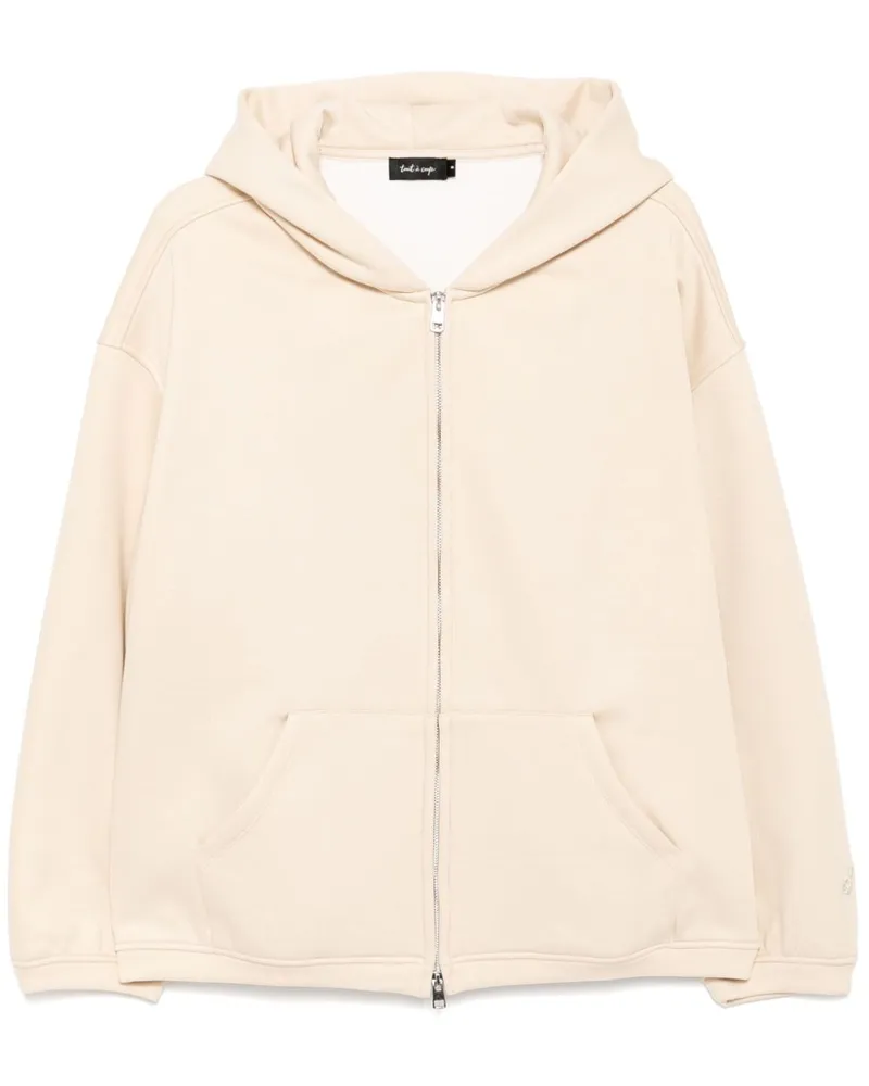 Tout a Coup Kapuzenjacke mit Reißverschluss - Nude Nude