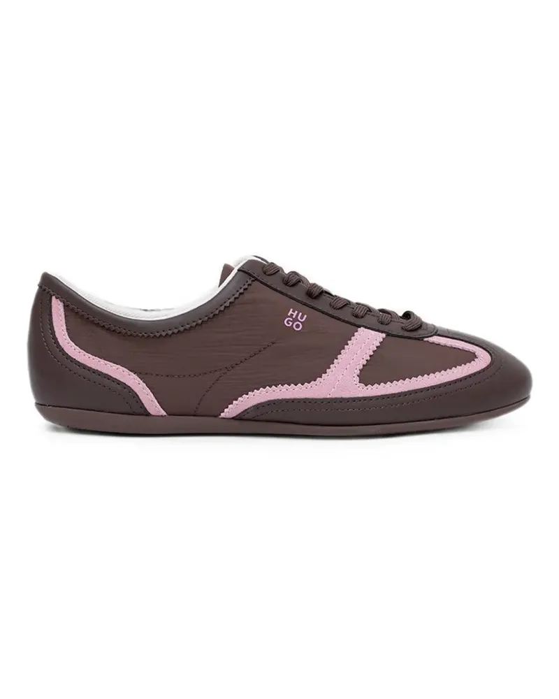HUGO BOSS Sneakers mit Kontrastdetails - Braun Braun