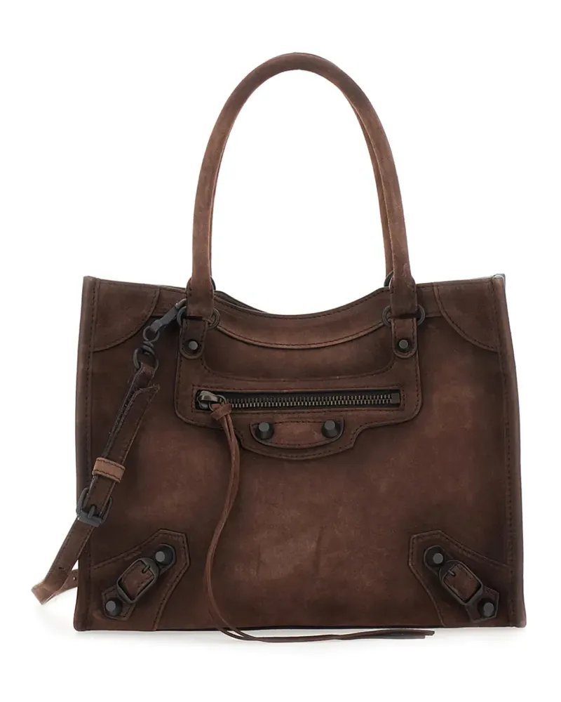 Balenciaga Le City Mini-Tote Bag - Braun Braun