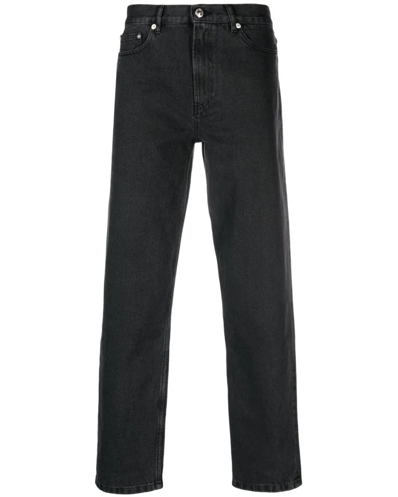 A.P.C. Martin Straight-Leg-Jeans Schwarz