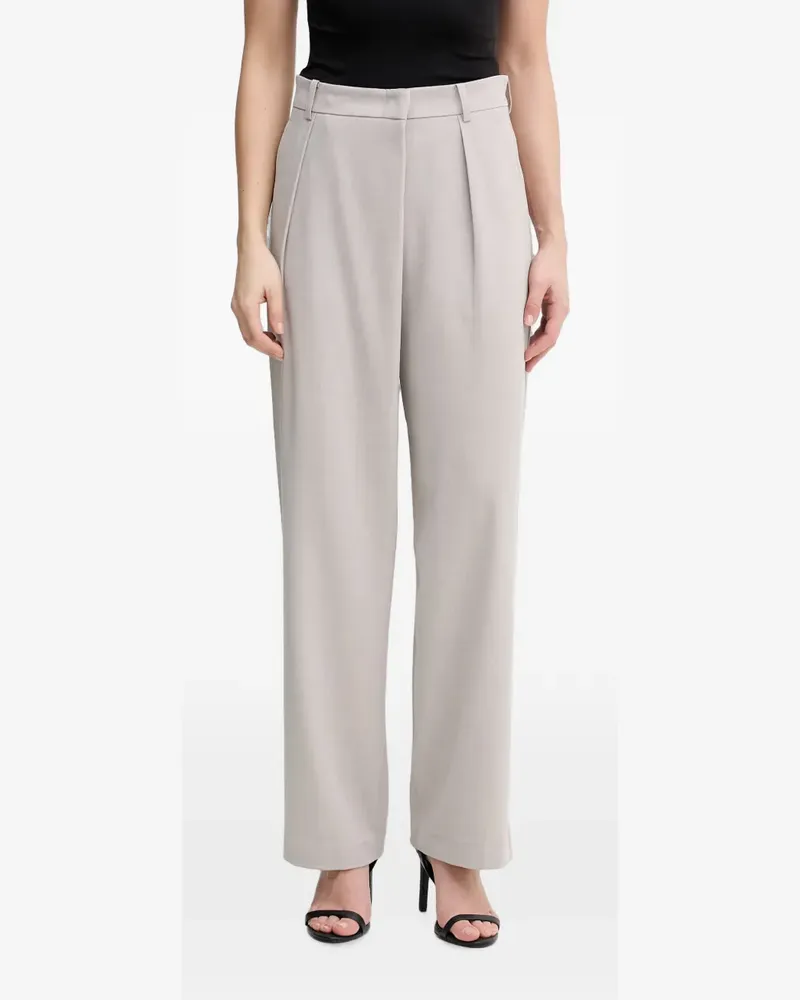 Sisley Hose mit Falten - Nude Nude