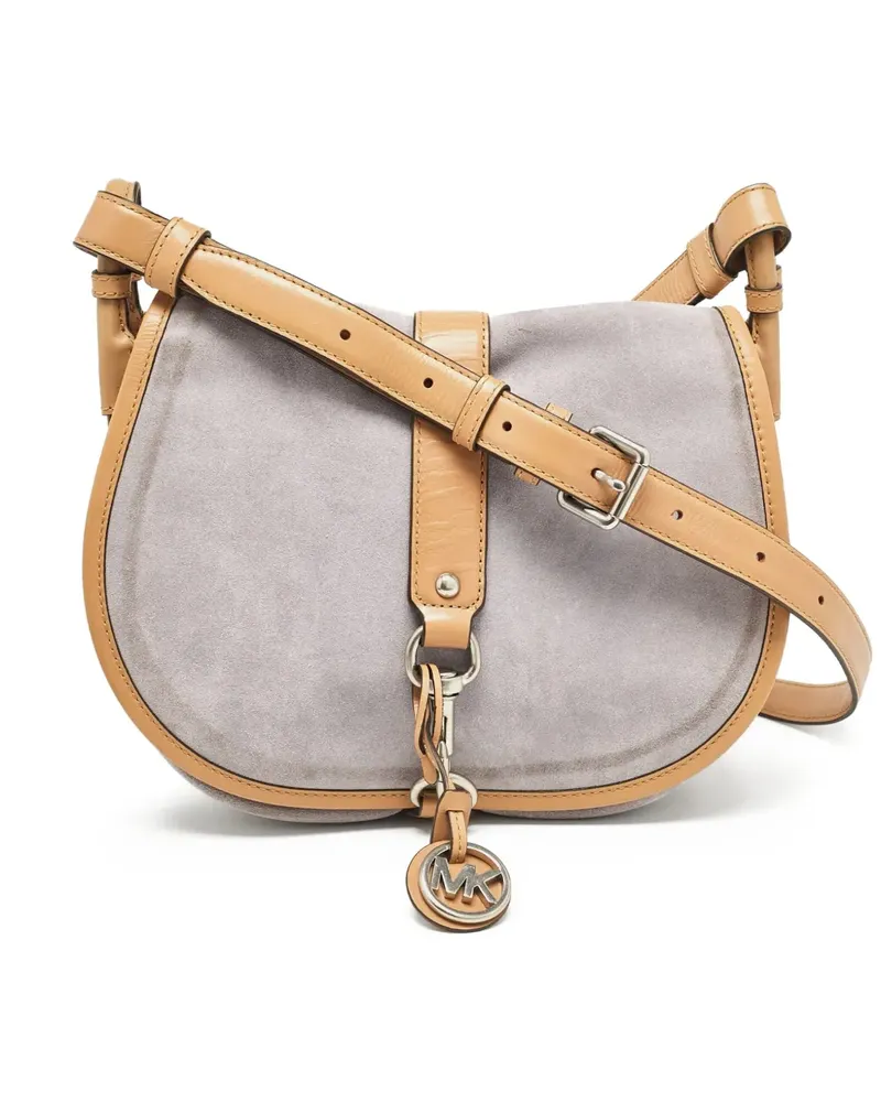 Michael Kors Jamie Umhängetasche aus Wildleder - Violett Violett