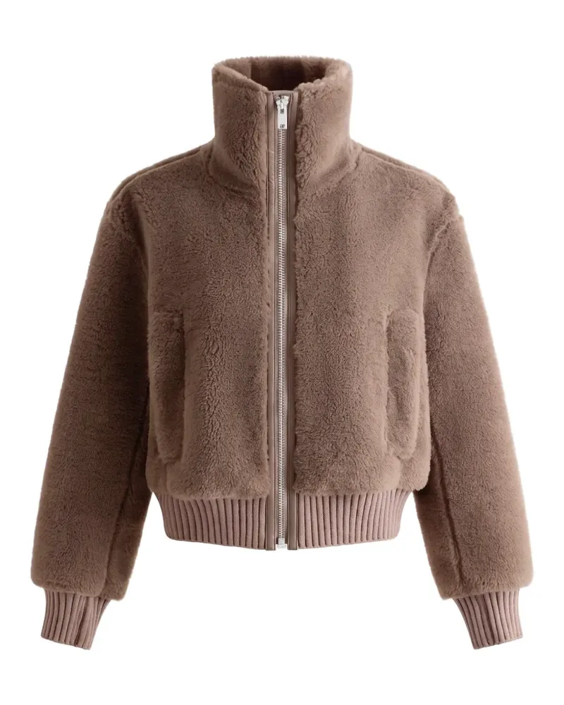 FUSALP Melsy Jacke mit Fleece-Struktur - Braun Braun