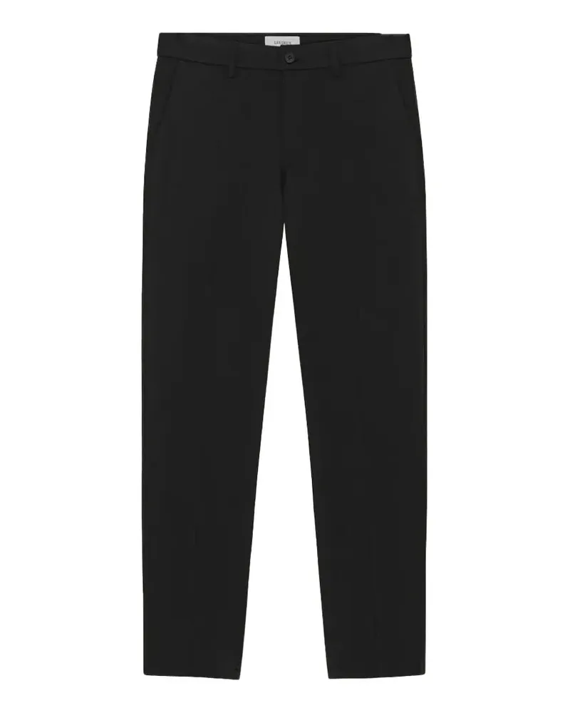 LES DEUX Como pressed-crease trousers - Schwarz Schwarz