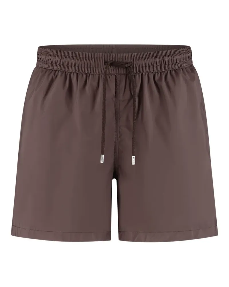 Fedeli Madeira Badeshorts mit Kordelzug - Braun Braun