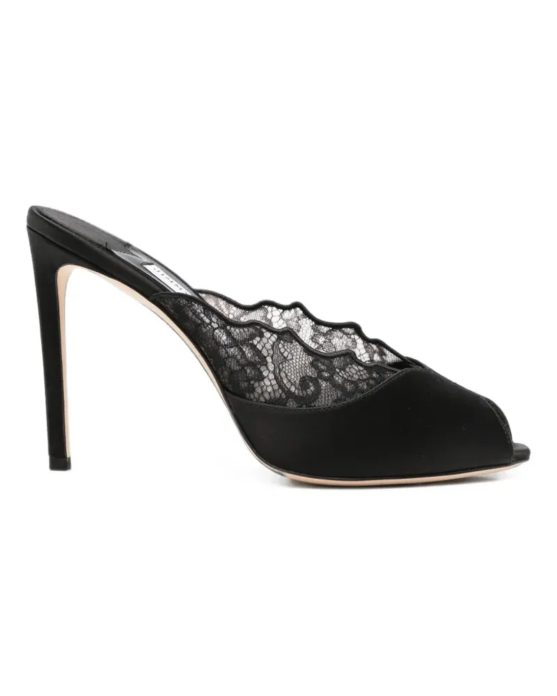 Jimmy Choo Brigitte Peeptoe-Sandalen - Schwarz Schwarz