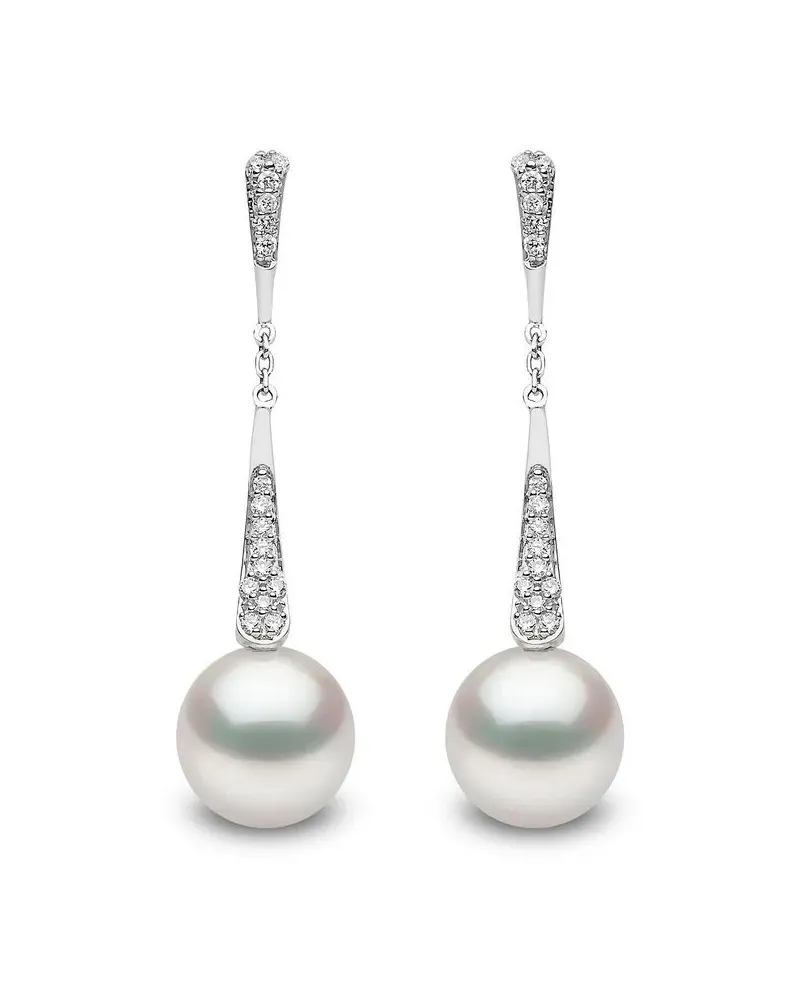 YOKO London 18kt Trend Weißgoldohrringe - Silber Silber