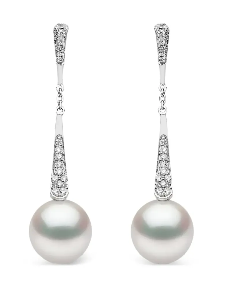 YOKO London 18kt Trend Weißgoldohrringe - Silber Silber